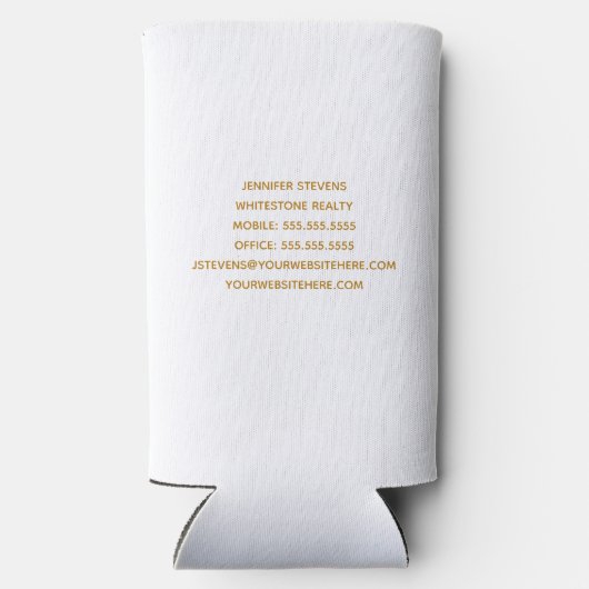 エステ実在ート会社マーケティングシックカスタム不動産仲介業者 スリム缶クーラー (裏面)