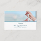 エステ実在ート弁護士ハウス鍵 名刺 (裏面)