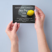 エステ実在ートLEMON紹介はがき チラシ (手)