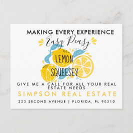 エステ実在ートLEMON紹介はがき 案内ポストカード