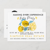 エステ実在ートLEMON紹介はがき 案内ポストカード (正面/裏面)