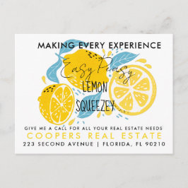 エステ実在ートLEMON紹介はがき 案内ポストカード