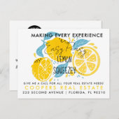 エステ実在ートLEMON紹介はがき 案内ポストカード (正面/裏面)