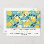 エステ実在ートLEMON紹介はがき 案内ポストカード (正面/裏面)