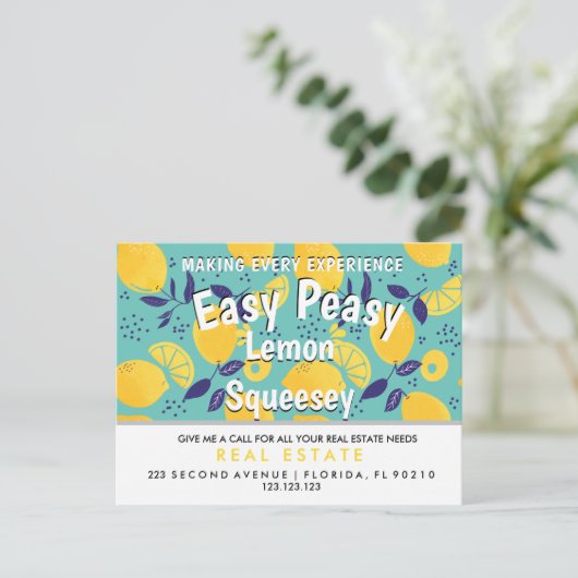 エステ実在ートLEMON紹介はがき 案内ポストカード (スタンド正面)