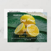 エステ実在ートLEMON紹介はがき 案内ポストカード (正面/裏面)