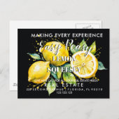 エステ実在ートLEMON紹介はがき 案内ポストカード (正面/裏面)