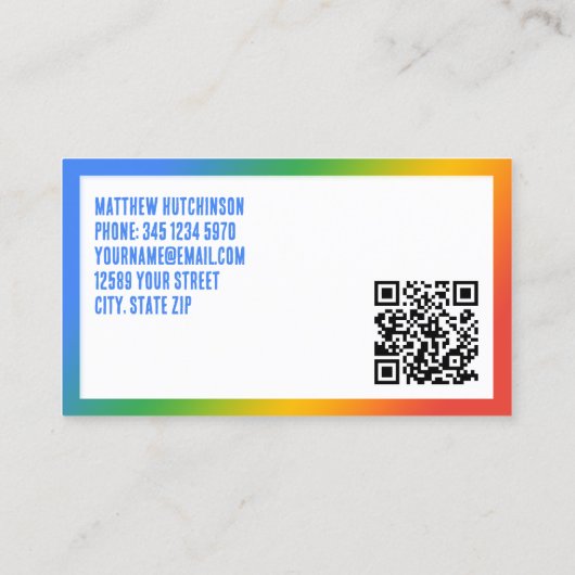 🏠エステ実在ートWeはQR買を収納 名刺 (裏面)