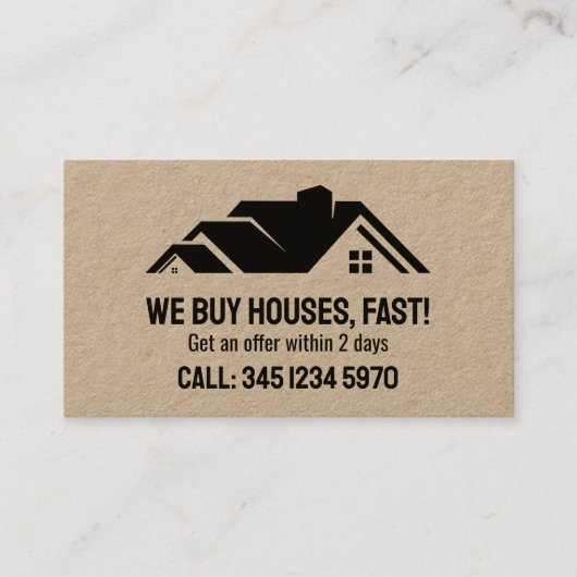 🏡エステ実在ートWeハ買イQRクラフト 名刺 (正面)