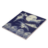 エステ日本のティックアンティークリプロタイル3クレーン タイル (側面)