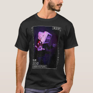 エステ日本のティックサイバパンク日本のサイボーグ90年代 Tシャツ