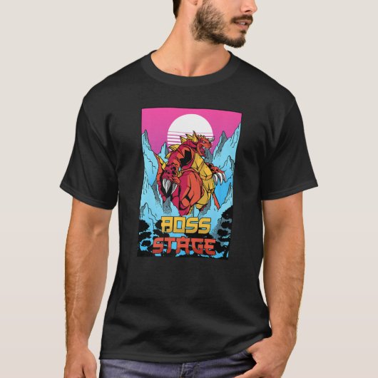 エステ日本のティックボスステージオタク気化波 Tシャツ (正面)