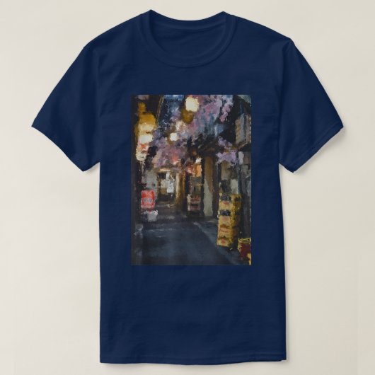 エステ日本のティック絵画アートストリートウェアレトロG Tシャツ (デザイン正面)