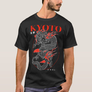 エステ日本のティック・ドラゴン東京ジャパンアジア80年代M Tシャツ