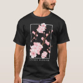 エステ日本のティックVAPORWAVEさくらんぼ Tシャツ (正面)