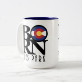 エステ生まれスパークコロラド15oz ツートーンマグカップ (正面左)