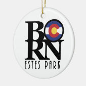 エステ生まれス・パークコロラド セラミックオーナメント (左)