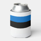エストイヴァバリク – エストニア国旗 缶クーラー (缶正面)