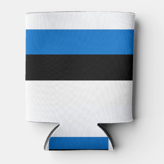 エストイヴァバリク – エストニア国旗 缶クーラー (正面)