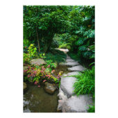 エストゥファ・フリア・デ・リスボア。緑豊かなリスボンハウス。 フォトプリント            (正面)