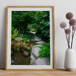 エストゥファ・フリア・デ・リスボア。緑豊かなリスボンハウス。 フォトプリント           