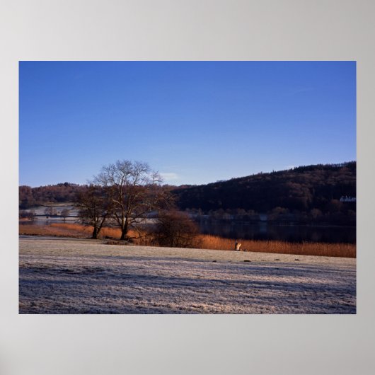 エストウィートウォーターウィンターホリデーカード ポスター (正面)