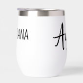 エストカスタムおばさん。ブラシモダンスクリプトタイポグラフィ (右面)