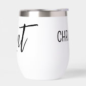 エストカスタムおばさん。ブラシモダンスクリプトタイポグラフィ (左面)