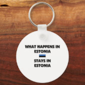 エストニアで起こること キーホルダー (正面)
