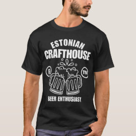 エストニアのクラフトハウスビール Tシャツ