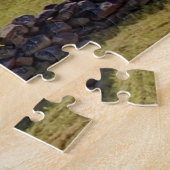 エストニアのサレマー島 風車の風景 ジグソーパズル (側面)