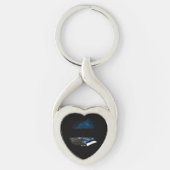 エストニアの国旗 キーホルダー (正面)