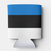 エストニアの国旗/コート 缶クーラー (裏面)