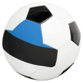 エストニアの国旗 サッカーボール (3/4)