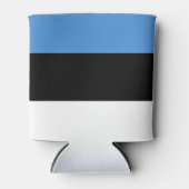 エストニアの国旗 缶クーラー (正面)