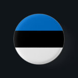 エストニアの国旗 缶バッジ<br><div class="desc">エストニアの愛国心あふれる国旗</div>