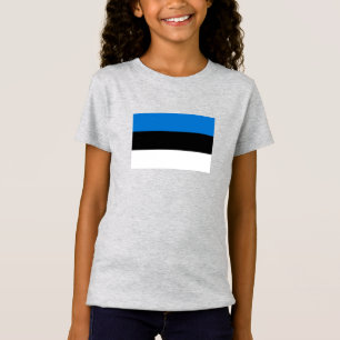 エストニアの国旗 Tシャツ
