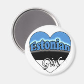 エストニアの少女 マグネット (正面/裏面)