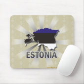 エストニアの旗の地図2.0 マウスパッド (マウス)