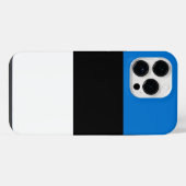 エストニアの旗 iPhoneケース (裏面横)