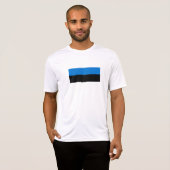 エストニアの旗 Tシャツ (正面フル)
