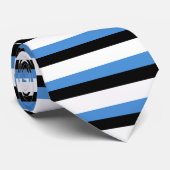 エストニアの旗EE ネクタイ (ロール)