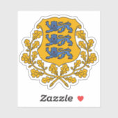 エストニアの紋章 シール (シート)