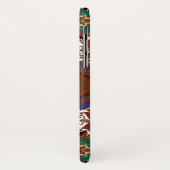 エストニアの素朴なフォークアートの花のパターン Case-Mate iPhoneケース (裏面/左)