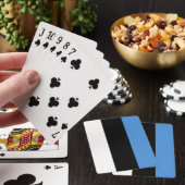 エストニアの(エストニア語の)旗 トランプ (インサイチュ)