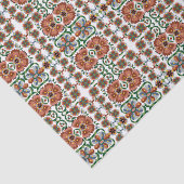 エストニアアンティークフォークアートデザイン(花付き) 薄葉紙 (詳細)