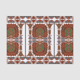 エストニアアンティークフローラフォーク美術刺繍 薄葉紙