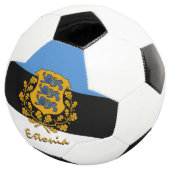 エストニアサッカー・エストニア国旗/スポーツ サッカーボール (3/4)