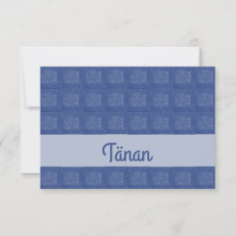 エストニアサンキューカード サンキューカード