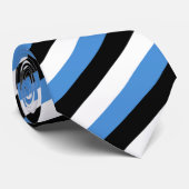 エストニアファッション国旗のビジネス ネクタイ (ロール)